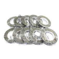 Электротехническая изоляционная ацетатная лента (тканевый скотч) 15мм, 30 м 10 шт