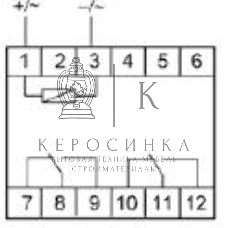 Реле промежуточное PK-2P/Un (монтаж на DIN-рейке 35мм 24В AC/DC 2х8А 2P IP20) F&F EA06.001.008