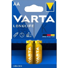 Батарейки VARTA Long Life AA блистер 204106101412