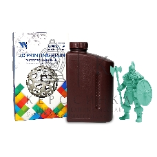 Фотополимерная смола NVPrint ABS Like Resin Green для 3D печати 1 кг (бут)