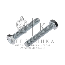 Болт шестигранный Kranz DIN 933, 8х50, пакет (4шт.)