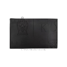 Коврик антистатический термостойкий 329х208х2.6 мм черный