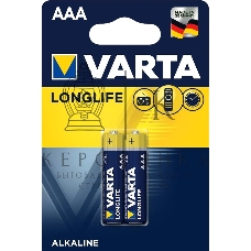 Батарейки VARTA Long Life AAA блистер 2 04103101412 