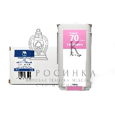 Картридж струйный NVPrint 70 (NV-C9455A) Light Magenta для HP DesignJet Z2100/Z3100/Z3200/Z5200/Z5400 (130 мл) совместимый