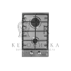 Газовая варочная панель LEX GVS 321 Inox 4000Вт 2 комфорки нерж.сталь