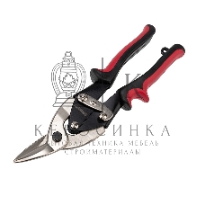 Ножницы по металлу правые Rexant 260 мм никелированные, двухкомпонентные рукоятки