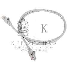 Патч-корд TWT FTP cat.6, с заливными колпачками, 7.0 м, серый