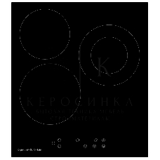 Электрическая варочная панель Zigmund & Shtain CN 37.4 B