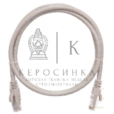 Патч-корд Lanmaster LAN-PC45/U6-2.0-GY вилка RJ-45-вилка RJ-45 кат.6 2м серый LSZH