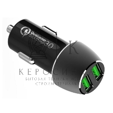 Автомобильное ЗУ ACD 36Вт, 2xUSB QC, 3.6~12В/3А RTL