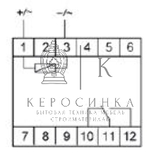 Реле промежуточное PK-1P/Un (монтаж на DIN-рейке 35мм 12В AC/DC 16А перекл.) F&F EA06.001.001