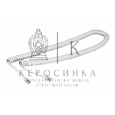 Телефонный шнур Rexant витой трубочный RJ-10(4P-4C), длина 7 м., белый