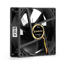 Вентилятор для корпуса ExeGate EX09225S3P-24 черный, 92 мм, 2800 об/мин, 34 дБ, 3 pin