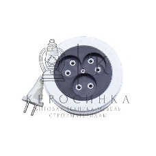 Удлинитель 3х5 м без заземл. 6А IP20 У6-004 ШВВП 2х0.75 рулетка UNIVersal 9634578