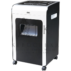 Шредер Deli E9917-EU черный/белый с автоподачей (секр.P-4)/фрагменты/16лист./31лтр./скрепки/скобы/пл.карты/CD