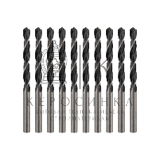 Сверло по металлу Kranz 7,0 мм HSS (10 шт. в упаковке) DIN 338