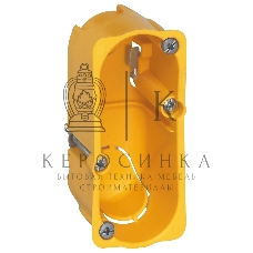 Batibox Коробка для сухих перегородок 1/2 п., 1 модуль, глубина 40