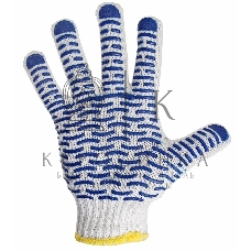 Перчатки Rexant х/б с нанесением ПВХ (