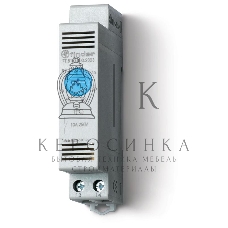 Термостат щитовой для включения охлаждения диапазон температур 0…+60 град. С; 1NO 10А модульный 17.5 мм IP20 FINDER 7T8100002303