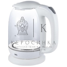 Чайник электрический BQ KT1830G, 2200Вт, 1.7л, белый