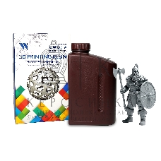 Фотополимерная смола NVPrint Standard Resin Grey для 3D печати; 1 кг/бут