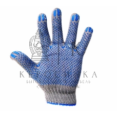 Перчатки Rexant х/б с покрытием ПВХ (