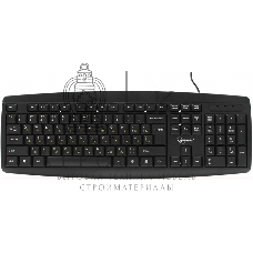 Клавиатура проводная Gembird KB-8351U-BL, USB, черный