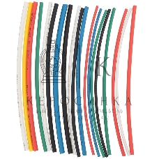 Термоусаживаемые трубки Rexant SMALL TUBE 2:1 (Набор 20 шт.)