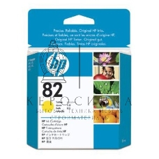 Картридж струйный HP №82 CH568A желтый для HP DJ 510 (28мл)