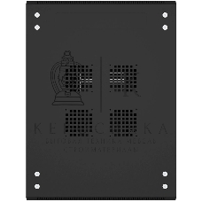 Шкаф серверный NTSS Премиум (NTSS-R42U6080GS-BL) напольный 42U 600x800 мм пер. дв. стекл. металл 900 кг черный 710 мм 99 кг 1987 мм IP20 сталь