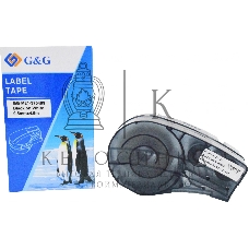 Картридж ленточный G&G GG-M21-375499 черный на белом 9.5x4.9 для Brady BMP21-PLUS, BMP21-LAB
