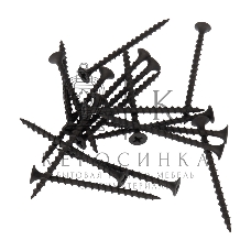 Саморез гипсокартон-дерево Kranz 3.5х55, пакет (20 шт.)