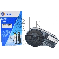Картридж ленточный G&G GG-M21-500499 черный на белом 12.7x4.9 для Brady BMP21-PLUS, BMP21-LAB