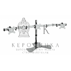 Кронштейн для мониторов Cactus CS-VM-MP330S-AL серебристый 15