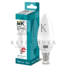 Лампа светодиодная ИЭК LLE-C35-7-230-40-E14 ECO C35 свеча 7Вт 230В 4000К E14