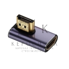 Переходник HDMI угловой папа-мама вправо