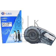 Картридж ленточный G&G GG-M210-750595WT черный на белом 19.1x6.4 для Brady M210/M211/M210-LAB