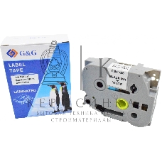 Картридж ленточный G&G GG-TZE251 черный на белом 24x8 для Brother 1010/1280/1280VP/2700VP