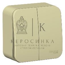 Выключатель 2-кл. ОП Blanca (сх.5) 10А 250 В изол. пласт. беж. SchE BLNVA105017