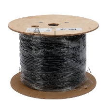 Кабель Cablexpert FPC-5051E-4-CU-OUT, FTP outdoor 4x2x0.51, медный, FLUKE TEST, кат.5e, однож., 305м, катушка, черный