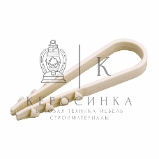 Дюбель-хомут нейлоновый PROconnect 19-25 мм, белый, упаковка 100 шт.