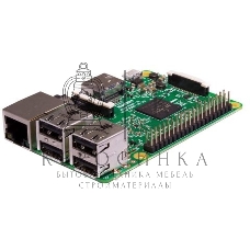 Одноплатный компьютер Raspberry Pi 3 Model B (RA432, E14 version) Retail, 1Gb RAM, Quad Core 1.2GHz Broadcom BCM2837 64bit CPU, WiFi, Bluetooth, 40-pin extended GPIO, 4x USB 2.0, HDMI, CSI camera port, DSI display port, Micro SD port (Support Raspbian and