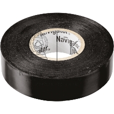 Изолента ПВХ 19 мм (рул.20 м) черный NIT-A19-20/BL Navigator