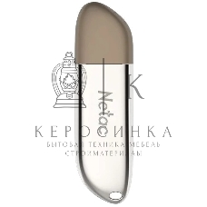 Флешка USB Netac U352 (NT03U352N-008G-20PN), 8Gb, USB 2.0, R/W 50/15, серебристый