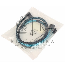 Кабель ACD-RA8643-SATASB-08M, Internal SFF8643-to-4xSATA+SB (HDmSAS (ПРЯМОЙ) -to- 4xSATA+SideBand) 75см (аналог LSI00410, LSI00409, 2279800-R) (6705170)