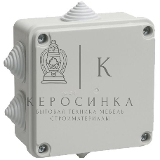 Коробка распаячная ОП 100х100х50 IP55 KM41234 IEK UKO11-100-100-050-K41-55