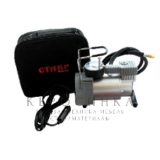 Компрессор автомобильный СТАВР КА-12/7(12В, рабочее давление 7Атм, максимальное давление 10Атм, максимальный ток потребления 14А, производительность 35 л/мин, диаметр цилиндра 30мм, длина шланга компрессора 1м, длина шнура питания 2м, вес 1,85кг.)