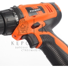 Дрель-шуруповерт аккумуляторная Patriot BR 104Li, Аккумуляторная, 12В, 2 АКБ, Кейс
