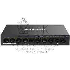 Коммутатор настольный Mercusys MS110P с 10 портами 10/100 Мбит/с (8 портов PoE+)