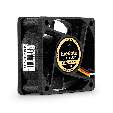 Вентилятор для корпуса ExeGate ExtraPower EP06025S3P черный, 60 мм, 4500 об/мин, 31 дБ, 3 pin